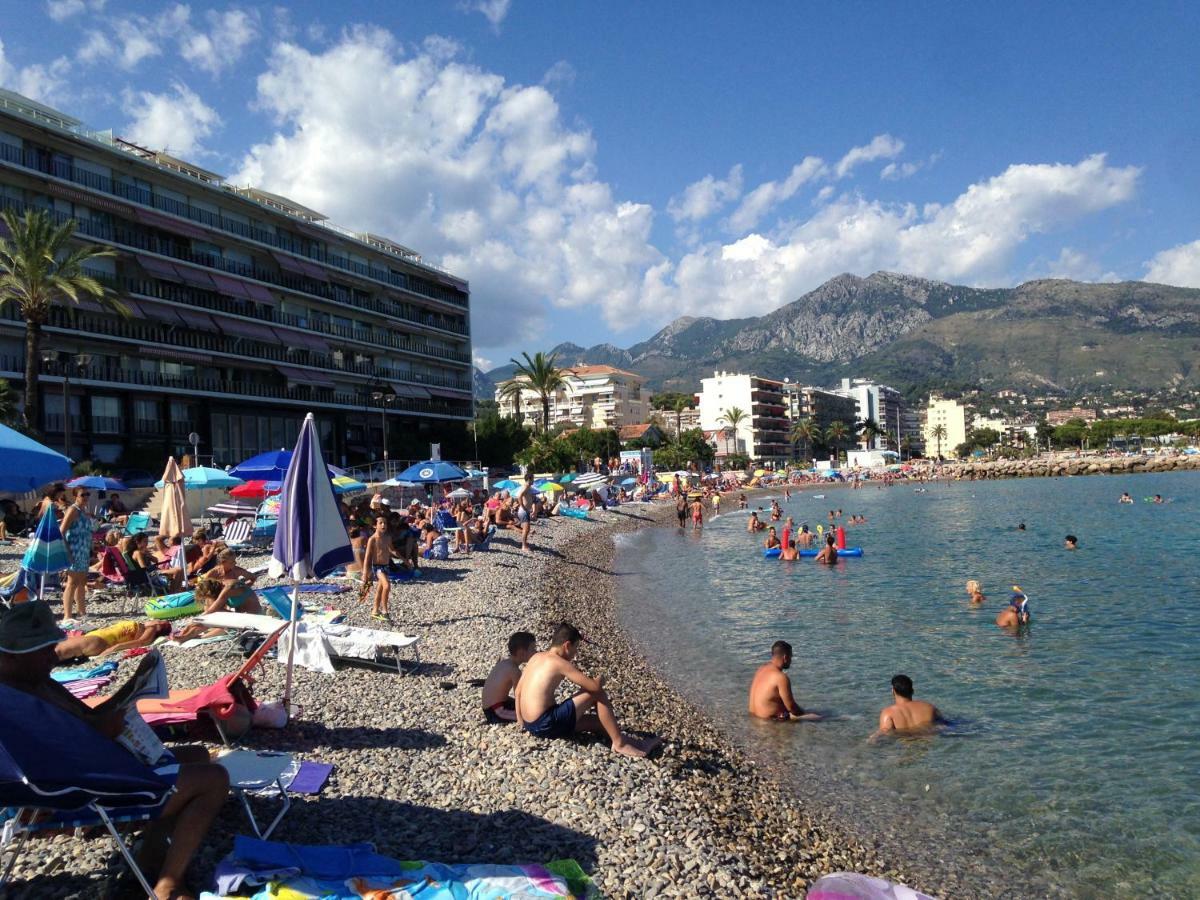 Ferienwohnung Les Caroubiers Roquebrune-Cap-Martin Exterior foto